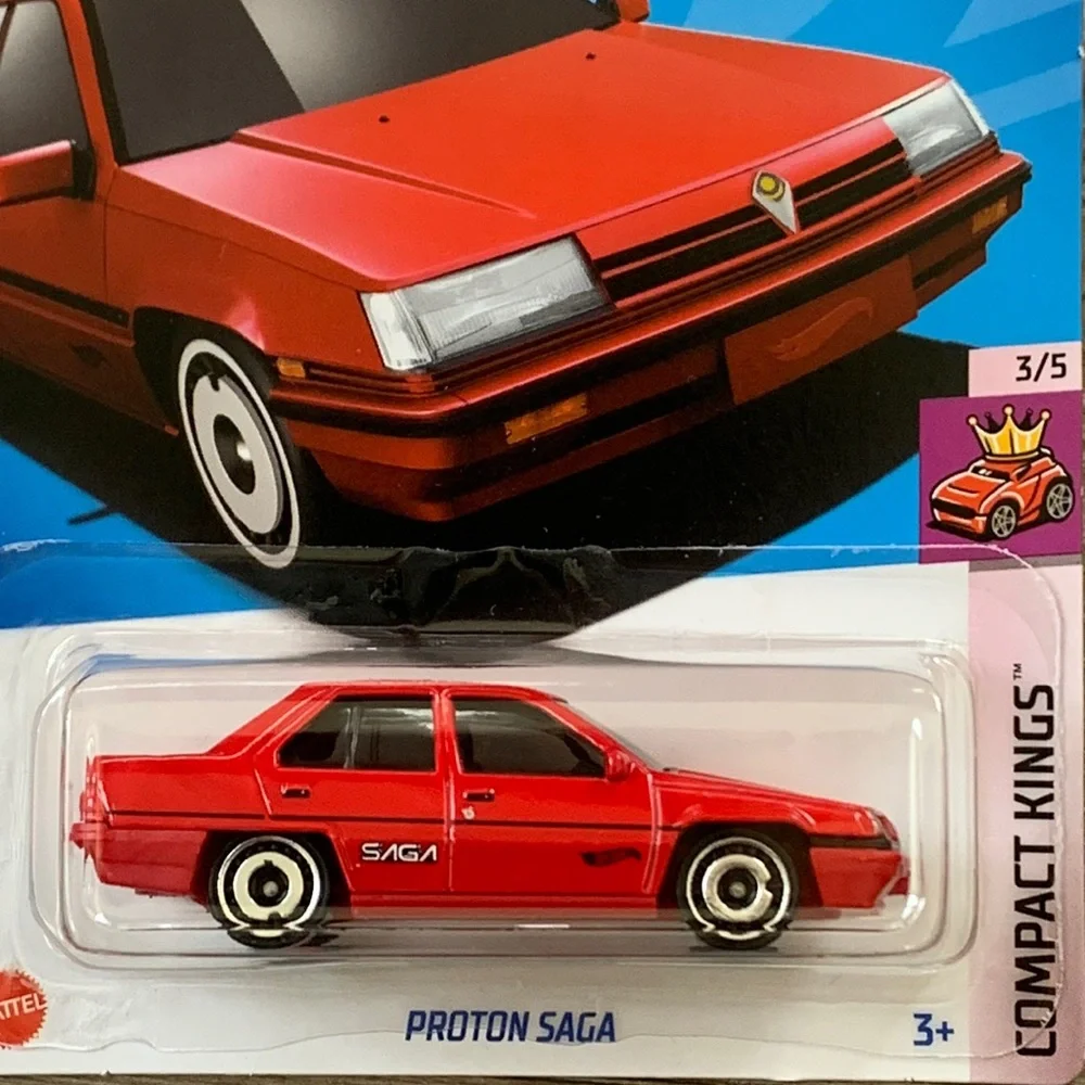 Hot Wheels Car Proton Saga HW Compact Kings Hotwheels NEW 2024 Mainline Casting